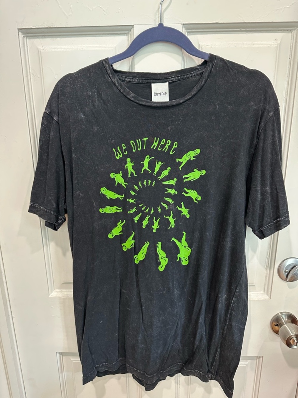 Ripndip “we out here” alien tee